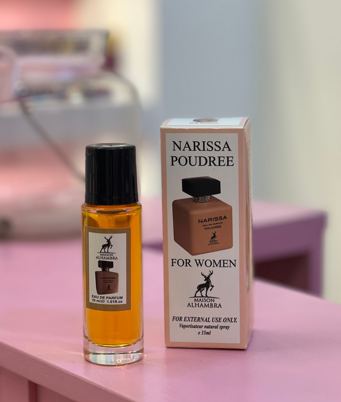 عطر ادوپرفیوم الحمبرا نارسیسو پودری ۳۵ میل زنانه