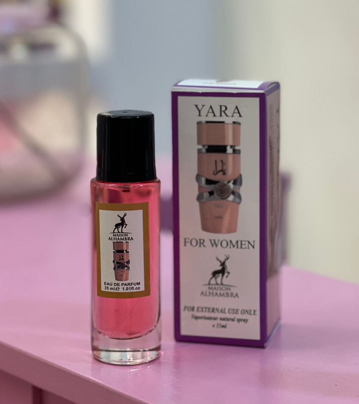 عطر ادوپرفیوم الحمبرا مدل یارا ۳۰ میل زنانه