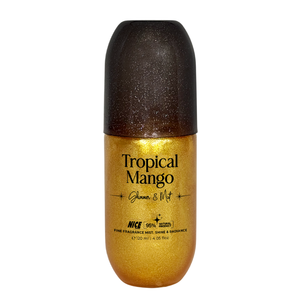 بادی شیمر Tropical Mango نایس حجم 120 میلی لیتر ماندگاری بالا