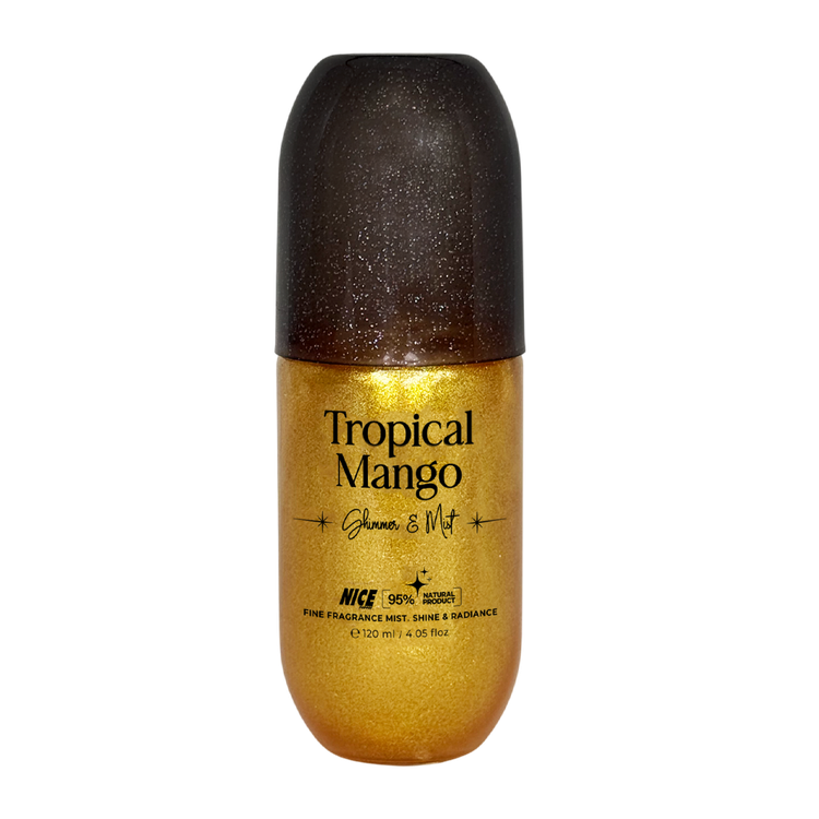 بادی شیمر Tropical Mango نایس حجم 120 میلی لیتر ماندگاری بالا